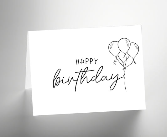 Printable Birthday Cards 7x5